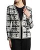 Misook Women's Tailored Faux Double Breasted Knit Jacket - 3