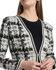 Misook Women's Tailored Faux Double Breasted Knit Jacket - 6