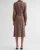 Misook Women's Tweed Knit Belted Midi Dress - 3