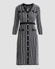 Misook Women's Vertical Stitch Knit Sheath Dress - 1