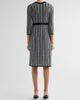 Misook Women's Vertical Stitch Knit Sheath Dress - 3