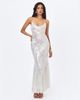 Miss Circle Miss Circle Cameron Sequin Scoop Neck Mermaid Maxi Dress - 6