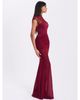 Miss Circle Miss Circle Fabienne Mesh Cap Sleeve Mermaid Gown - 5