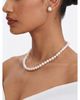 Miss Circle Miss Circle Freshwater Pearl White Gold Vermeil Studs - 2
