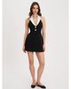 Miss Circle Miss Circle Ignacia Office Casual Halter Mini A-line Dress - 3