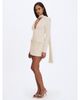 Miss Circle Miss Circle Jeannie Cream Blazer Mini Dress with Scarf - 6