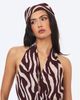 Miss Circle Miss Circle Jolynn Print Head Scarf - 3
