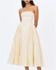 Miss Circle Miss Circle Marnie Pleated Satin Midi Dress - 2