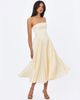 Miss Circle Miss Circle Marnie Pleated Satin Midi Dress - 4