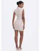 Miss Circle Miss Circle Quinley Cotton Lace Teardrop Neckline Mini Dress - 4