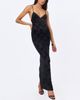 Miss Circle Miss Circle Quinsley Velvet Crystal Lace Maxi Dress - 3