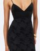 Miss Circle Miss Circle Quinsley Velvet Crystal Lace Maxi Dress - 4