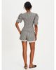 Miss Circle Miss Circle Qutayla Gingham Lace Trim Shorts - 2