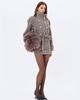 Miss Circle Miss Circle Sandra Herringbone Tweed Mini Skirt - 5