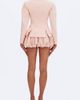 Miss Circle Miss Circle Savannah Peplum Blazer Jacket in Rose, Women's at Urban Outfitters - 5