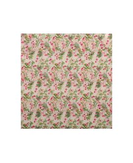 Miss Circle Miss Circle Spring Affair Print Linen Head Scarf