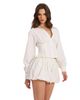 Miss Circle Miss Circle Sylvie Pinstripe Bubble Shorts - 6