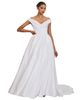 Miss Circle Miss Circle Unna Satin Bardot Cowl Wedding Gown - 3