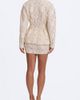 Miss Circle Miss Circle Wenley Cotton Lace Puff Sleeve Cinched Top in Beige, Women's at Urban Outfitters - 5
