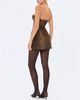 Miss Circle Miss Circle Ximena Cheetah Sweetheart Mini Dress - 5