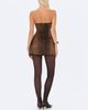 Miss Circle Miss Circle Ximena Cheetah Sweetheart Mini Dress - 6