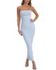 Miss Circle Miss Circle Yasmine Bamboo Knit Cutout Maxi Dress - 1