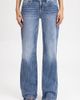 Miss Me Miss Me Gone Mayhem Slim Wide Jean in Medium Wash, Women's at Urban Outfitters - 1