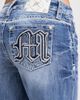 Miss Me Miss Me Gone Mayhem Slim Wide Jean in Medium Wash, Women's at Urban Outfitters - 2