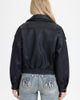 Miss Me Miss Me Lonnie Leather Jacket in Black, Women's at Urban Outfitters - 3