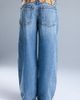Miss Me Miss Me Lyrix Baggy Wide Leg Jeans in Light Wash, Women's at Urban Outfitters - 4