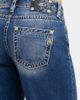 Miss Me Miss Me Micah Jorts in Dark Wash, Women's at Urban Outfitters - 2