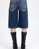 Miss Me Miss Me Micah Jorts in Dark Wash, Women's at Urban Outfitters - 5