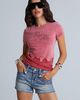 Miss Me Miss Me Roxy Graphic Tee in Cherry Red, Women's at Urban Outfitters - 1