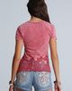 Miss Me Miss Me Roxy Graphic Tee in Cherry Red, Women's at Urban Outfitters - 2