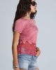 Miss Me Miss Me Roxy Graphic Tee in Cherry Red, Women's at Urban Outfitters - 5