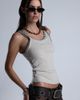 Miss Me Miss Me Sarai Knit Tank Top in Beige, Women's at Urban Outfitters - 1