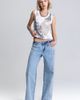 Miss Me Miss Me Serafina Wide Leg Jeans in Light Wash, Women's at Urban Outfitters - 3