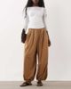 Miss Selfridge Miss Selfridge balloon pants in camel-Brown - 1