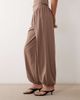 Miss Selfridge Miss Selfridge balloon pants in tan - part of a set-Brown - 2