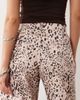 Miss Selfridge Miss Selfridge barrel leg jeans in animal print-Multi - 4
