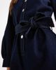 Miss Selfridge Miss Selfridge belted denim romper in indigo wash-Navy - 2