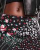 Miss Selfridge Miss Selfridge bias maxi skirt in patchwork floral-Black - 3