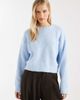 Miss Selfridge Miss Selfridge bouclé slouchy sweater in pale blue - 1