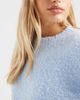 Miss Selfridge Miss Selfridge bouclé slouchy sweater in pale blue - 3