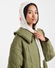 Miss Selfridge Miss Selfridge cable embroidered knit bonnet in cream-White - 1