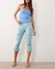 Miss Selfridge Miss Selfridge capri pant in vintage floral print-Multi - 1
