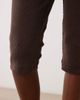 Miss Selfridge Miss Selfridge capri pants in chocolate brown - part of a set - 4