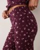 Miss Selfridge Miss Selfridge capri pants in dark floral - part of a set-Purple - 2