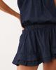 Miss Selfridge Miss Selfridge chambray denim bandeau dress in blue wash - 3