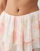 Miss Selfridge Miss Selfridge chiffon frill high-low hem beach skirt in floral print-Multi - 4